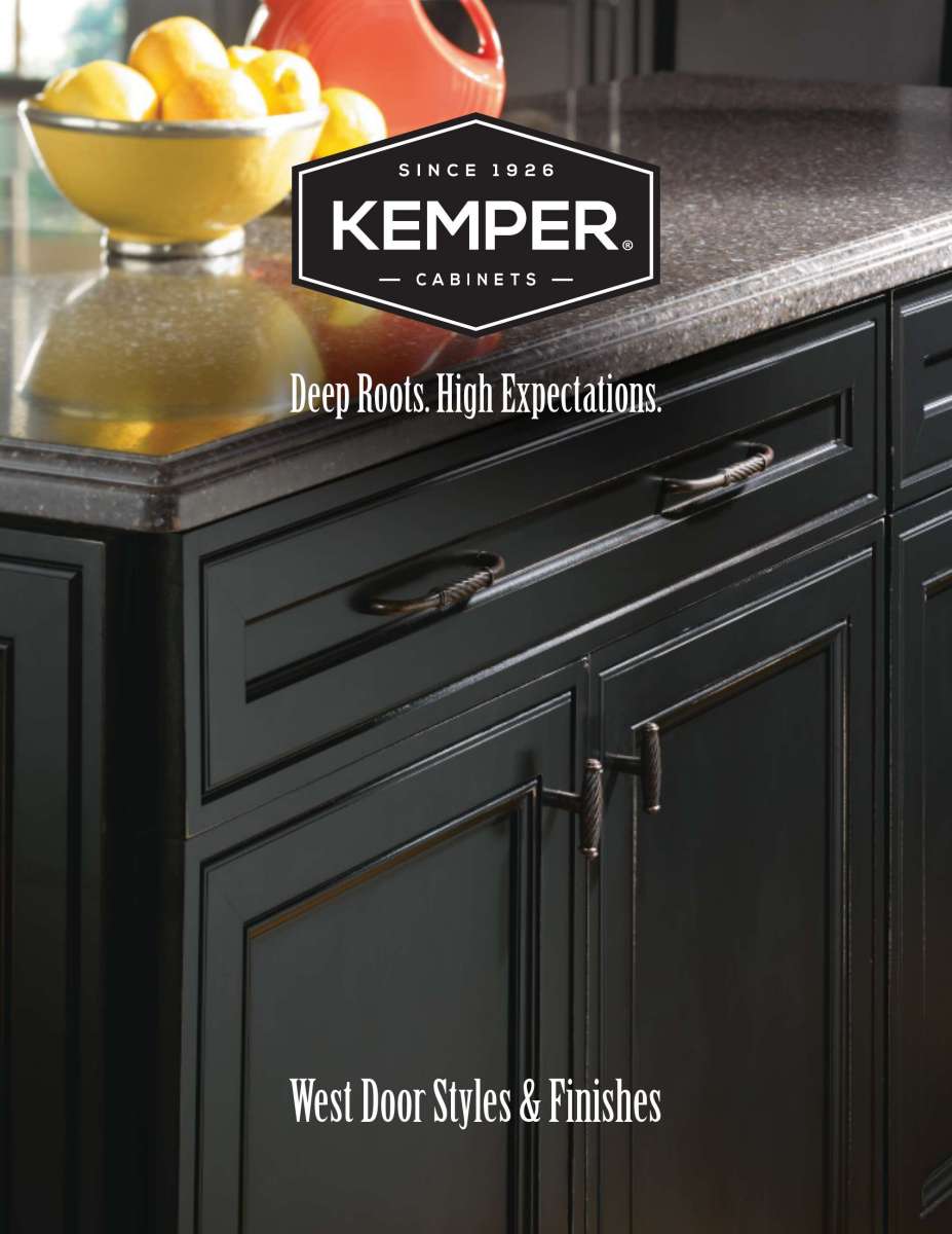 Black Bathroom Storage Cabinets - Kemper Cabinetry